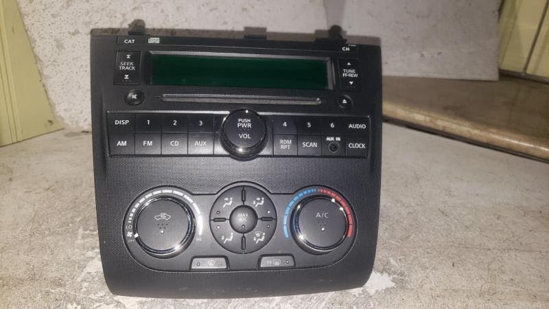 2010 NISSAN ALTIMA Used Radio/CD (see also A/C Control or TV Screen) receiver, (AM-FM-CD), w/o navigation system; Sdn, w/o Bose audio system; thru 3/10