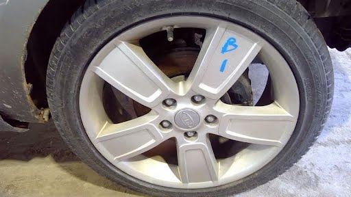 2011 - KIA SOUL - Used - Wheel - road, 18x7 (alloy), 5 spoke, argent