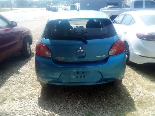 2017 Mitsubishi Mirage- Bumper Reinforcement (Rear)-Hatchback