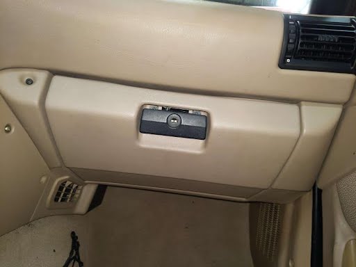 1999-BMW Z3-Glove Box-Front; beige