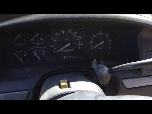 1994 Ford - Truck F350-Instrument Cluster/Gauges-(cluster), gasoline, MPH, tachometer