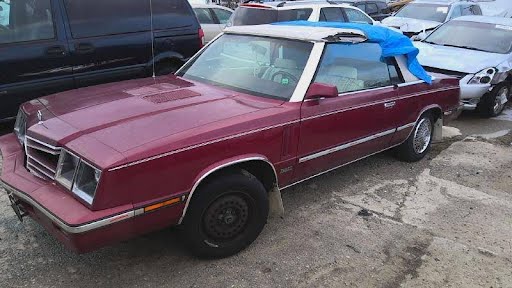 1986-CHRYSLER LEBARON-Window Motor-Door, front, exc. GTS; 2 Dr - LH & RH