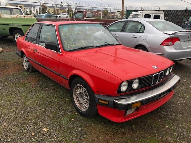 1984 BMW 318i Used Window Regulator with motor 2 Dr, electric Right