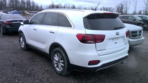 2020 - KIA SORENTO - Used - Door Rear (side of vehicle) - w/o sunshade; (textured black moulding), LH
