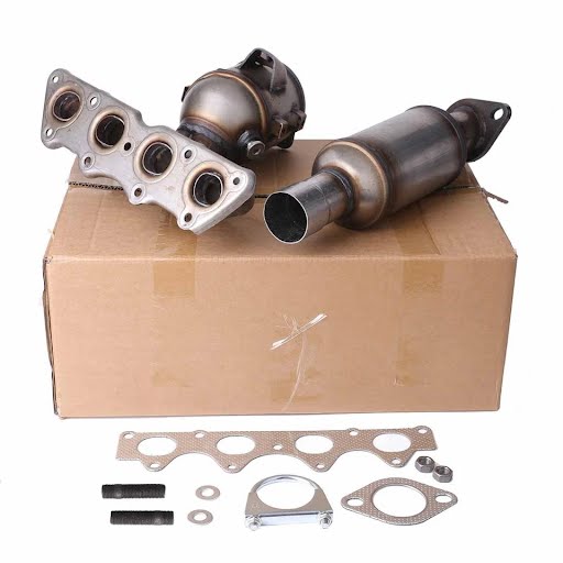 2012-KIA RIO-Catalytic Converter-LX Sedan 4-Door 1.6L