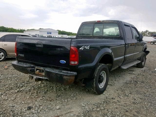2004 FORD TRUCK-F250 SUPER DUTY (1999 UP) Used Fuel Tank front (midship), gasoline, 137" WB, Federal emissions