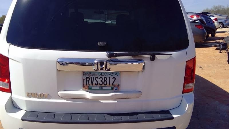 2009 HONDA PILOT Used Tailgate/Trunk Lid Manual Trunk Lid - Tafeta White