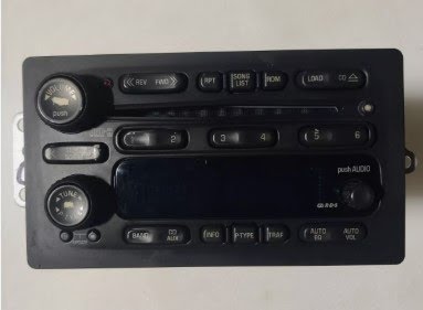 2004 - CHEVY SUBURBAN-1500 - used - Radio/CD (see also A/C Control or TV Screen) - AM-FM-stereo-6 disc CD (opt UC6)