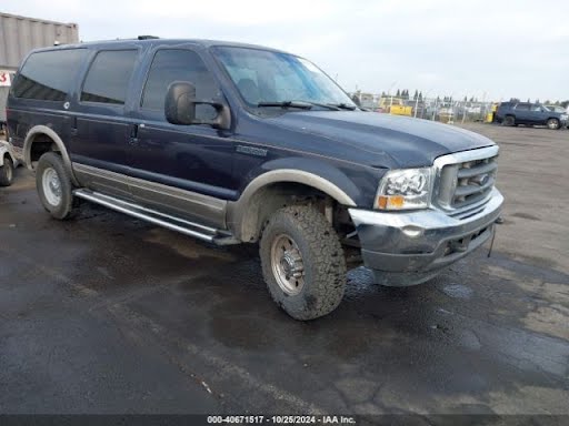 2000-FORD EXCURSION-Fuse Box (Engine)-7.3L (VIN F, 8th digit, diesel) - With the lid cover