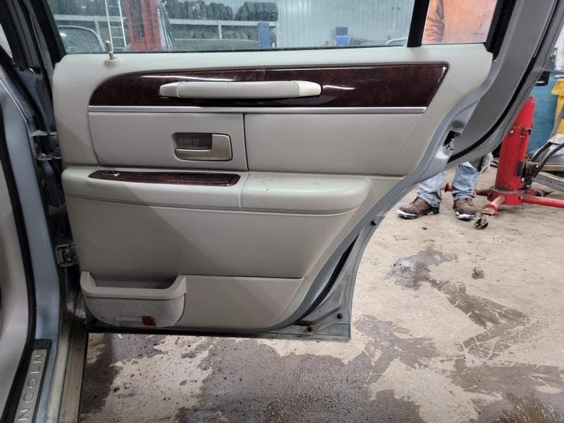 2006 LINCOLN OTHER - TOWN CAR Used Interior Trim Panel Door (Rear) Rear Left Inner; Designer Series, Executive, Protection Series, Signature & Signature Limited; W/O LONG WHEEL BASE; stone