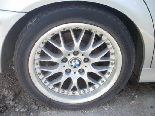 2002 - BMW 530I - Used - Wheel - 17x9 (alloy), web design - Rim with tire