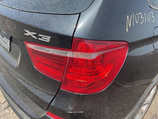 2017 - BMW X3 - Used - Tail Light - quarter mounted, LED headlamps (opt 552), RH