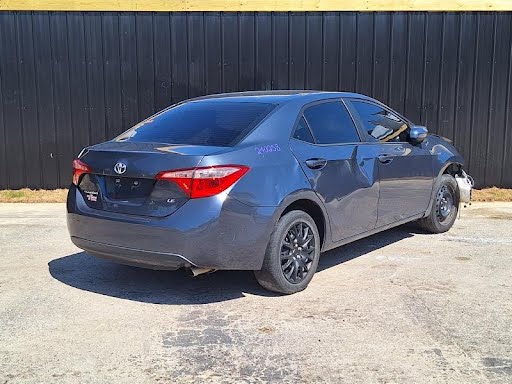 2017-TOYOTA COROLLA-Bumper Cover (Rear)-Grey (1F9)