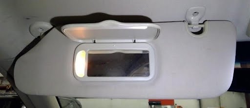 2013 - CHRYSLER TOWN AND COUNTRY - Used - Sunvisor - illumination, LH, garage door opener