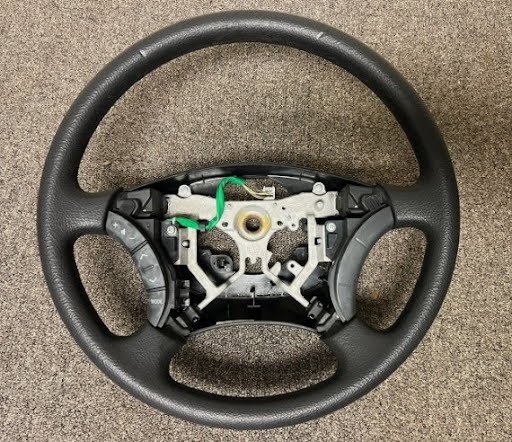 2011-TOYOTA TACOMA-Steering Wheel-w/cruise control, w/radio switch w/leather - Grey or Black