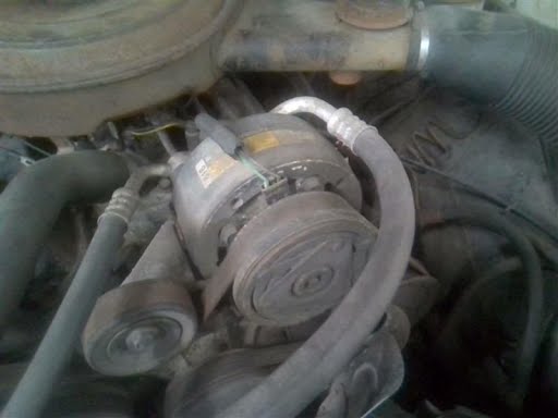 1987 - CHEVY CORVETTE - Used - AC Compressor with Bracket - 5.7L