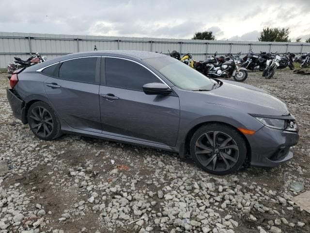 2019 HONDA CIVIC Mirror Door Used (power), body color, non-heated, RH Grey