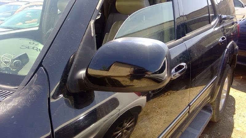 2002 TOYOTA SEQUOIA Mirror Door Used Power, LH, Limited (automatic dimming) - Black - 879400C906