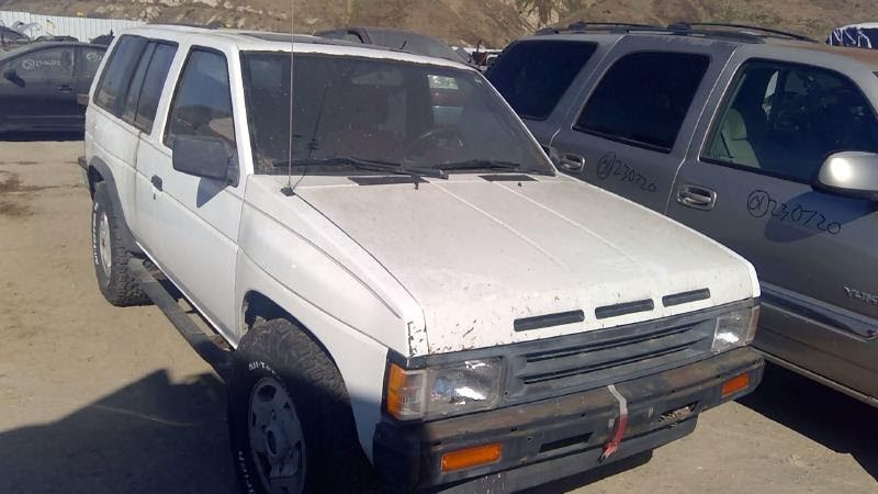 1991 NISSAN TRUCK Used Speedometer (see also Instr. Cluster) - (head only), exc. SE; quartz clock