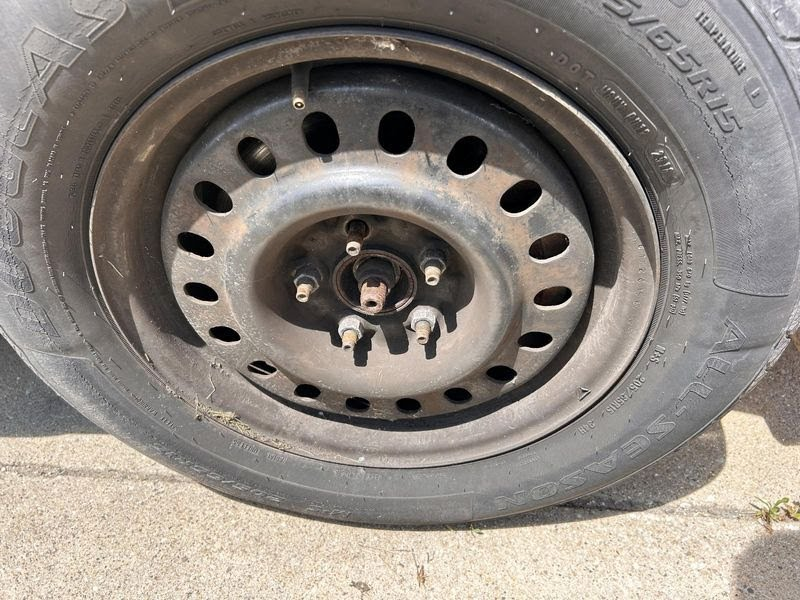 1997 FORD TAURUS Wheel Used 15x6, steel