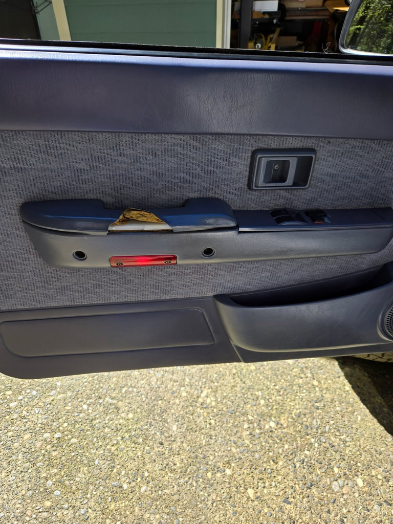 1999 TOYOTA TACOMA Armrest Used Door Armrest; Front Left; POWER WINDOWS; moon mist