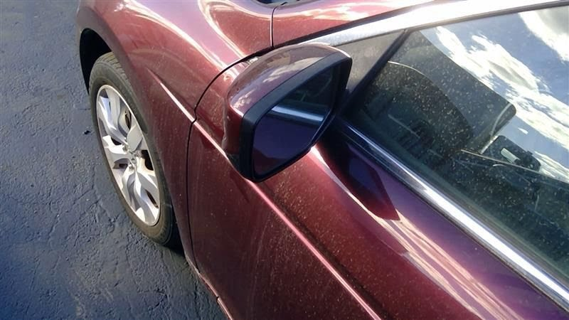 2011 Mirror Door Used Power, Sdn, heated, LH - Maroon