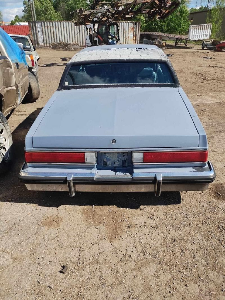 1983 BUICK LESABRE Used Bumper Reinforcement (Rear)