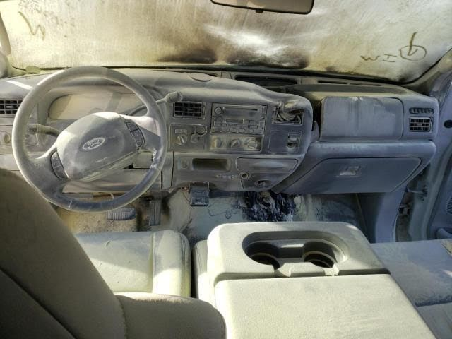 2002 FORD TRUCK-F250 SUPER DUTY Used Steering Wheel w/cruise control Gray