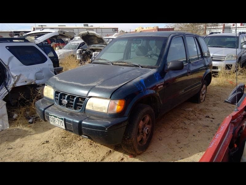 2000 KIA SPORTAGE Used Seat Belt Front - Passenger - 4 Dr, passenger, retractor - Grey