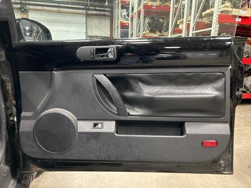 2007 VOLKSWAGEN BEETLE/BUG Interior Trim Panel Door (Front) Front Right Inner; Conv; leatherette Black