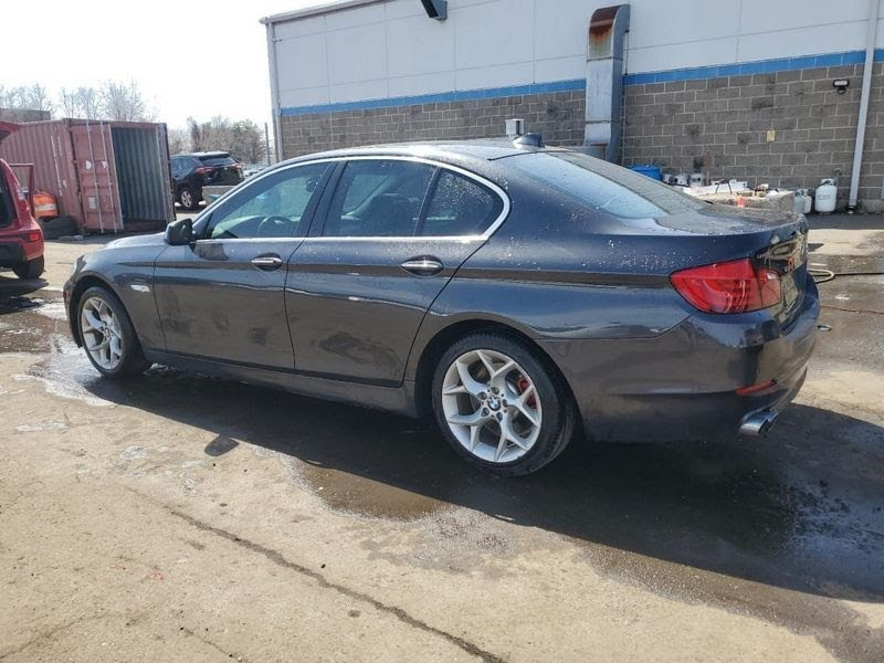 2013 BMW 535I Used Door Rear (electric), sunshade option, LH - B90 - Dark Graphite Metallic II (Gray)
