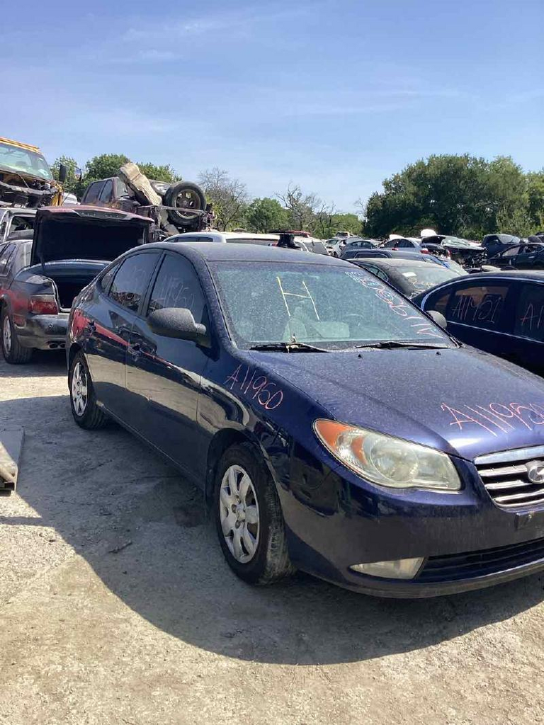 2009 HYUNDAI ELANTRA Used Power Steering Pump With Used Streeing Colum - With tilt column
