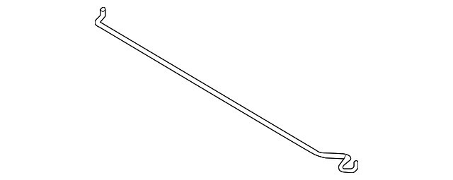 2009 NISSAN QUEST Used Hood Support Rod With Support