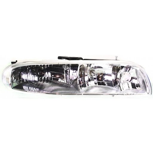 1997 OLDSMOBILE 88 Headlight Assembly - Brand New (LH & RH) exc. Regency; silver trim on lens edge