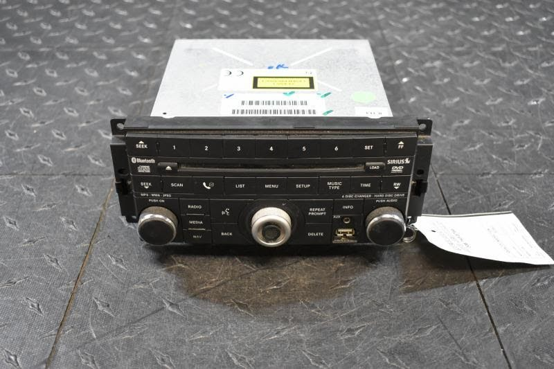 2010 Dodge Journey Used Radio/CD receiver, navigation, AM-FM-6DVD-HDD-navigation-USB (REU)