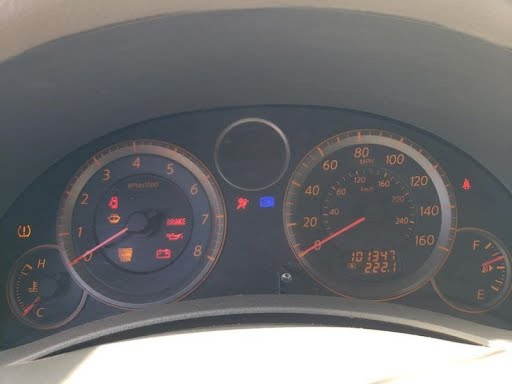 2007 INFINITI G35 UsedSpeedometer (see also Instr. Cluster) 2 Dr (Cpe), MPH, AT, w/o navigation system