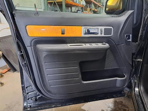 2008 Lincoln MKX Used Interior Trim Panel, Door Front Left Inner; w/memory graystone