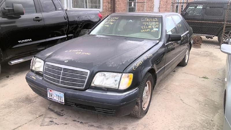 1999 MERCEDES S CLASS Used Seat Belt Front Left seat belt retractor