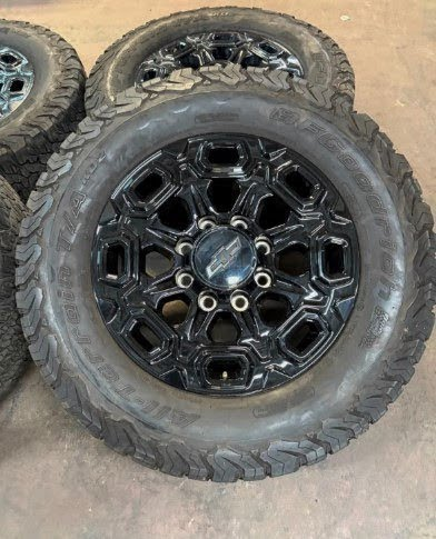 2023 GMC Truck-Sierra Denali 2500 Wheel - 20x8-1/2, 16 hole, gloss black (opt SHH)( Seat Of 4 Wheels )