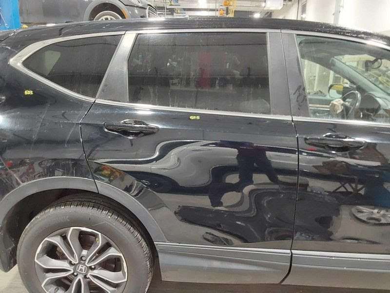 2019 Honda CRV Used Door Rear privacy tint glass, RH Color Black
