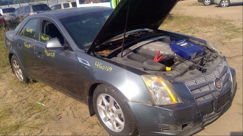 2008 CADILLAC CTS Used Headlight Assembly halogen, LH & RH