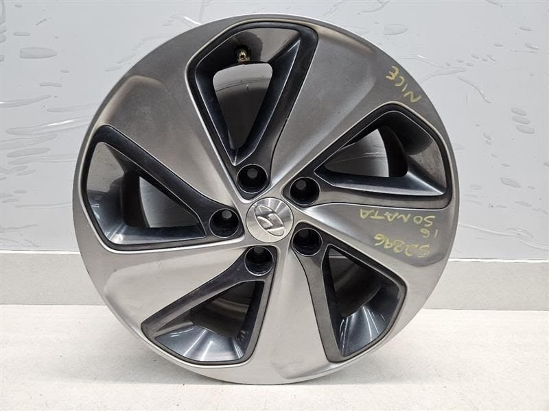 2017 Hyundai Sonata Used Wheel 17x7, exposed lug nuts, 5 spoke (Hybrid), TPMS