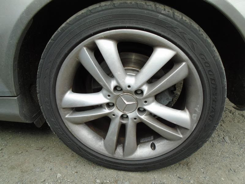 2008 Mercedes Used Wheel 209 Type, CLK350, 17x8-1/2 (rear), 10 spoke (5 pairs)