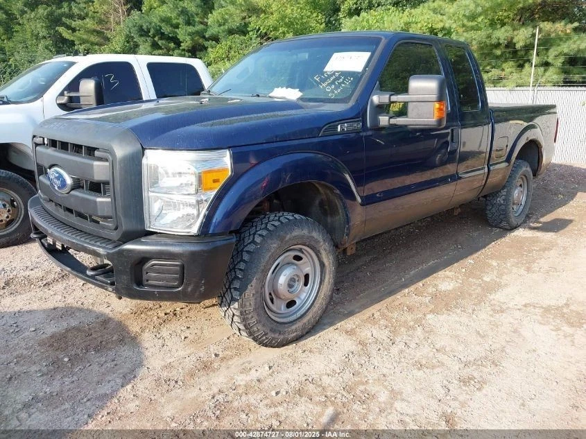 2012 FORD TRUCK-F250 Used Tailgate/Trunk Lid - w/o tailgate step; w/o rear view camera - Color Blude