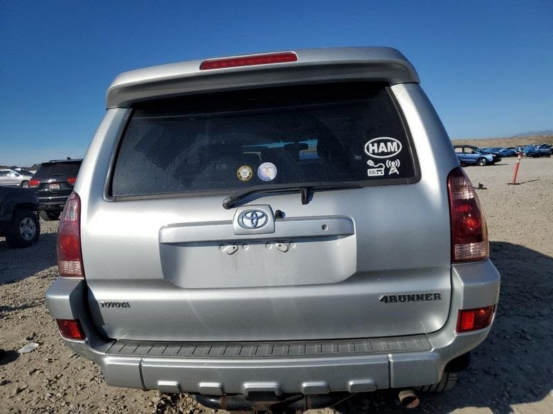 2009 TOYOTA 4RUNNER Used Tailgate/Trunk Lid spoiler, rear view camera