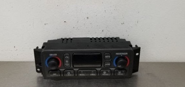 2003 CHEVY CORVETTE Used AC Control/Heater (see also Radio or TV Screen)