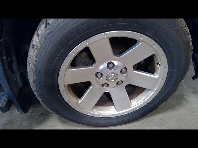 2005 DODGE TRUCK-1500 Used Wheel 20x9 (aluminum), polished