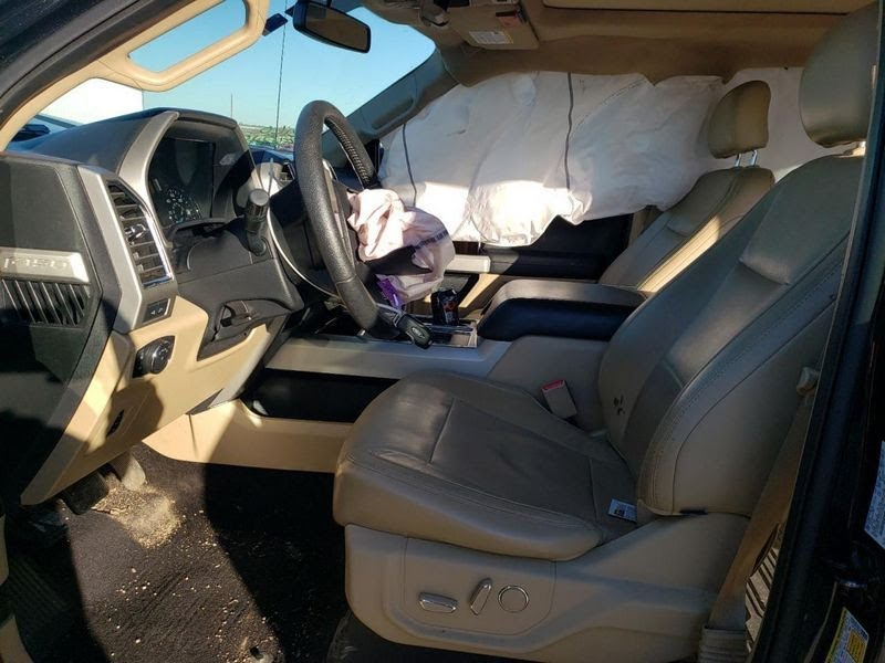 2016 FORD TRUCK-F150 Used Seat Front bucket, (air bag), leather, (electric), (heated and cooled), w/o massage function; LH (Color Tan)