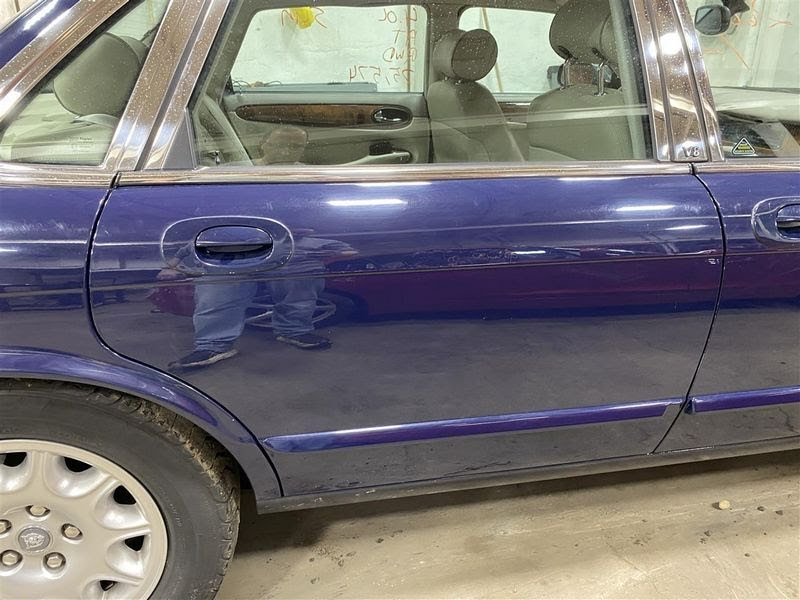 2000 JAGUAR XJ8 Used Door Rear (side of vehicle) Base, RH - Blue