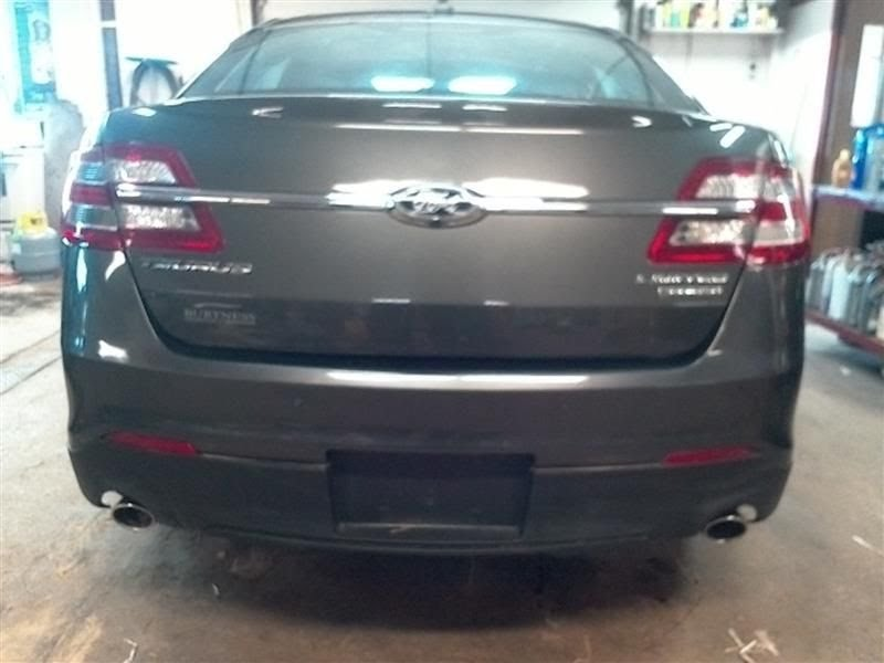 2017 FORD TAURUS Used Bumper Assy (Rear) includes cover - park assist